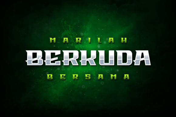 Berkuda: A Bold Display Font for Modern Creators