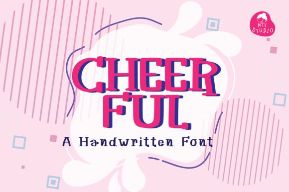 Cheerful Font: A Fun, Quirky Display Typeface for Your Creative Projects