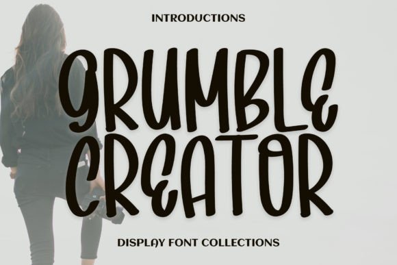 Discover Grumble Creator: A Font Full of Character and Whimsy