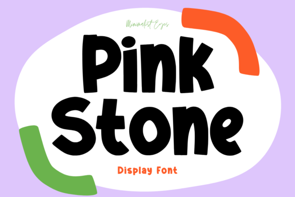 Discover the Whimsical Charm of Pink Stone Font
