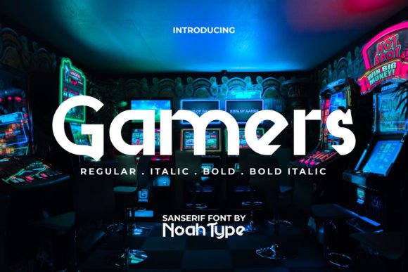 Gamers Font: A Futuristic Choice for Modern Design