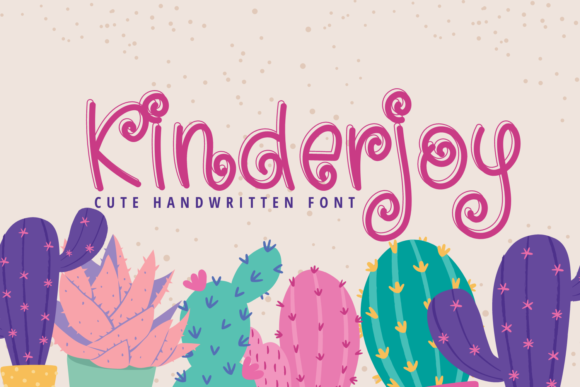 KInderjoy: A Quirky Font to Brighten Your Designs