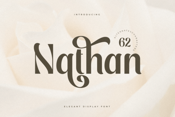 Nathan: An Elegant Display Font for Sophisticated Design