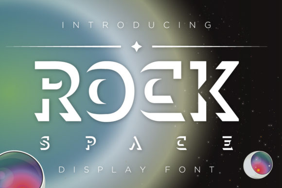 Rock Space: Elevate Your Designs with This Unique Display Font