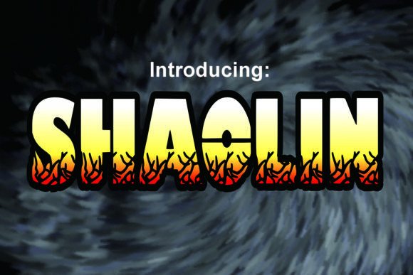 Shaolin: Bold Display Font for Creative Impact