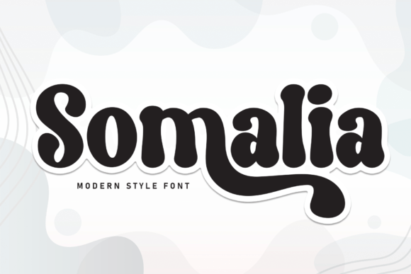 Somalia: A Fun and Quirky Display Font for Creative Projects