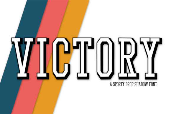 Victory: A Bold Display Font for Impactful Design